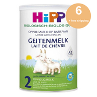 HiPP Organic Goat Milk Formula Stage 2 (400g/14oz) - Bulk Buy 6 Pack