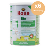 Holle Organic Goat Milk Formula 1 DUTCH formulation (From newborn to 6 months) 800g Bulk Buy x 6 cartons
