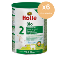 Holle Organic Goat Milk Formula 2 DUTCH formulation (6+ months) 800g Bulk Buy x 6 cartons