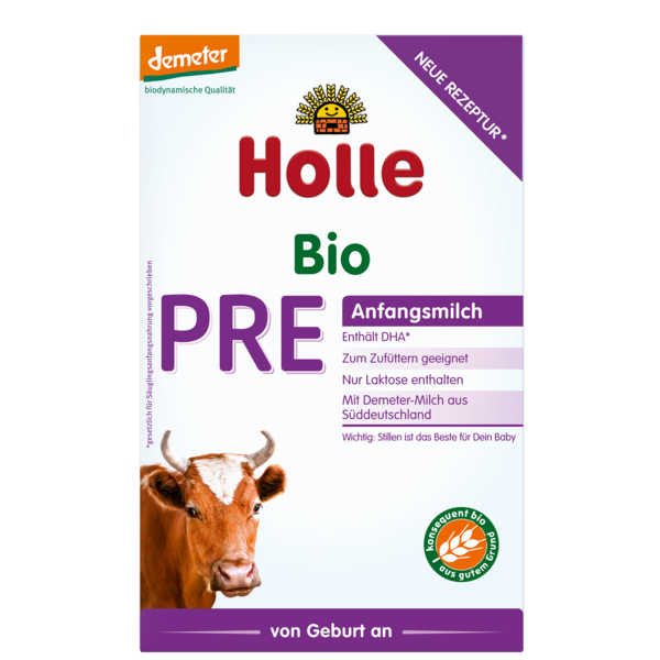 Holle Organic Infant Formula PRE (from Birth) (400gm/14oz)