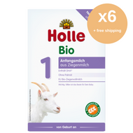 Holle Organic Goat Milk Formula 1 (From newborn to 6 months) 400gm Bulk Buy x 6 cartons