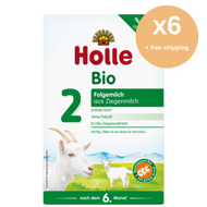Holle Organic Goat Milk Formula 2 (6+ months) 400gm Bulk Buy x 6 cartons