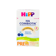 HiPP Hypoallergenic (HA) Stage PRE (0-6 Months) Combiotic Infant Milk Formula (600g/21 Oz)